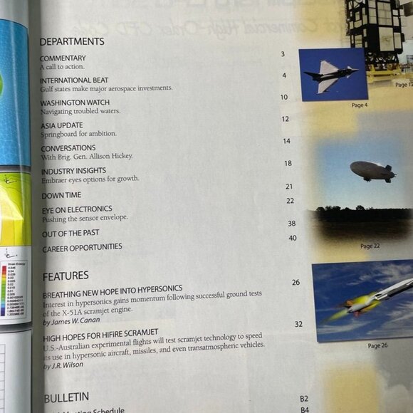 Aerospace America November 2007 Magazine Aeronautics Publication  Vol 45 No11 u - Picture 3 of 3